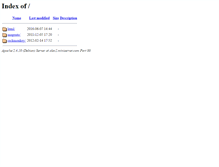 Tablet Screenshot of alex2.miniserver.com